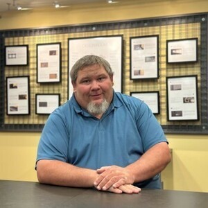 Portrait of Eric Schulte for Puetz Design + Build in South Dakota.
