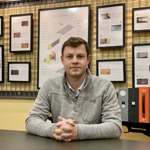 Portrait of Jake Weber for Puetz Design + Build in South Dakota.