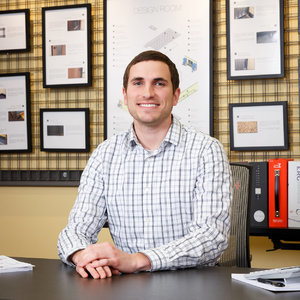Portrait of Kyle Higgins for Puetz Design + Build in South Dakota.