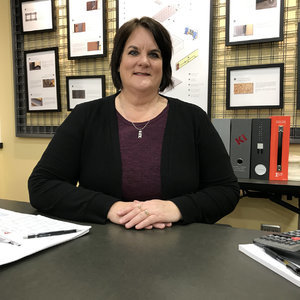 Portrait of Peggy Nolz for Puetz Design + Build in South Dakota.