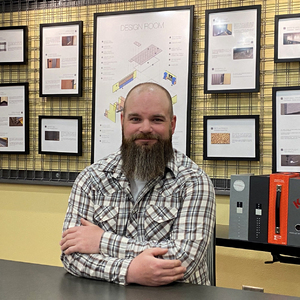 Portrait of William Dooley for Puetz Design + Build in South Dakota.