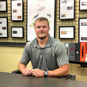 Portrait of Zach fendrich for Puetz Design + Build in South Dakota.
